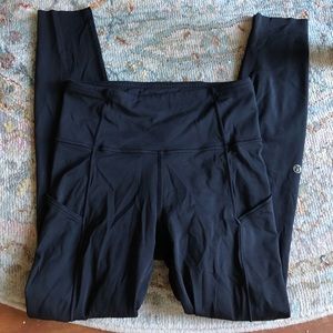 Lululemon Fast and Free Tight 25” Size 4